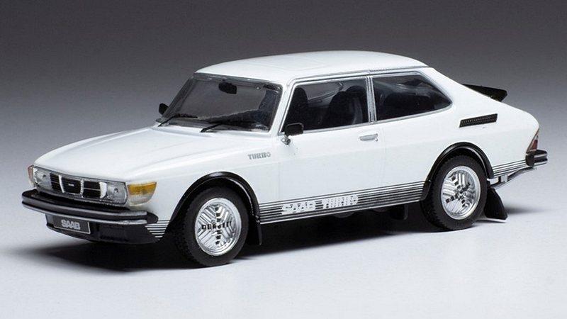 Saab 99 Turbo Combi Coupe 1977 (White) by ixo-models