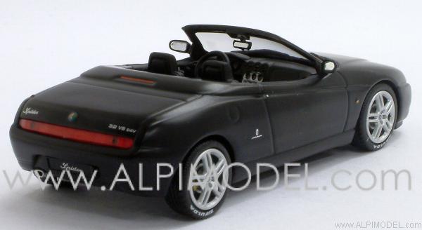 Alfa Romeo Spider (Matt Black) - minichamps