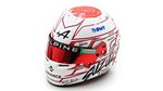 Helmet Esteban Ocon BWT Alpine GP Japan 2023 (1:5 scale model) by SPARK MODEL