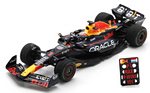 Red Bull RB19 #1 Winner GP Netherlands 2023 Max Verstappen World Champion (with Pit Board) by SPARK MODEL