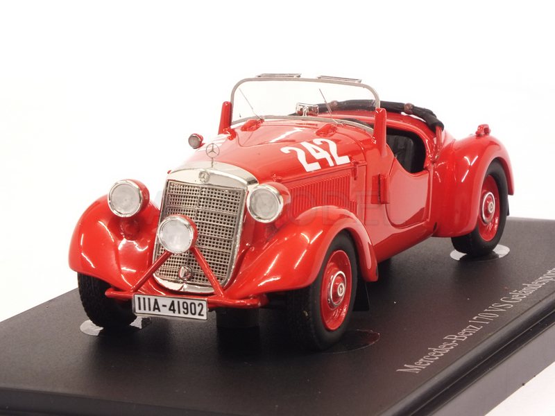 Mercedes 170VS #242 Gelandesportroadster Offroad 1938 (Red) by auto-cult