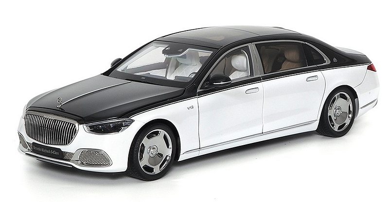 Mercedes Maybach S-Class 2021 (Obsidian Black/Diamond White) by almost-real