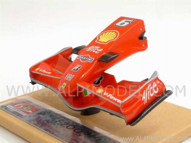 Ferrari F2007  Nose Cone and Front Wing (1/12 scale) by amalgam