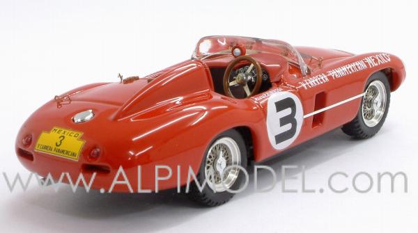 Ferrari 500 Mondial #3 Carrera 1954 Rubirosa - McAfee - art-model