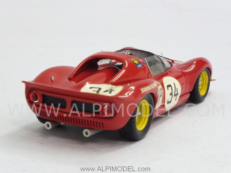 Ferrari Dino 206 #34 Nurburgring 1967 Guichet - Muller - art-model