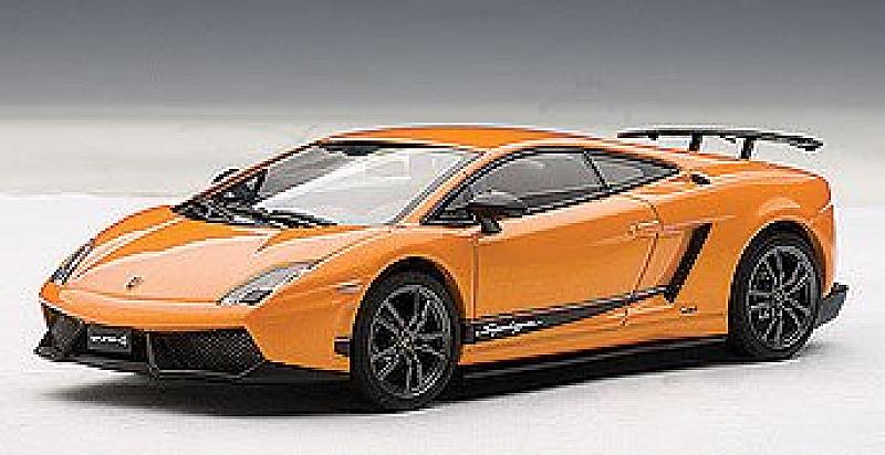 Lamborghini Gallardo LP570-4 Superleggera (Borealis Orange) by auto-art