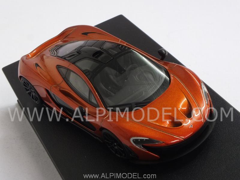 McLaren P1 (Volcano Orange) - auto-art