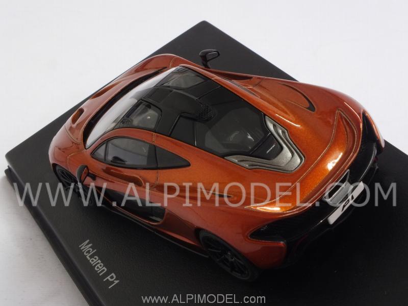 McLaren P1 (Volcano Orange) - auto-art