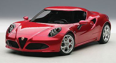 Alfa Romeo 4C 2013 (Rosso Competizione) by auto-art