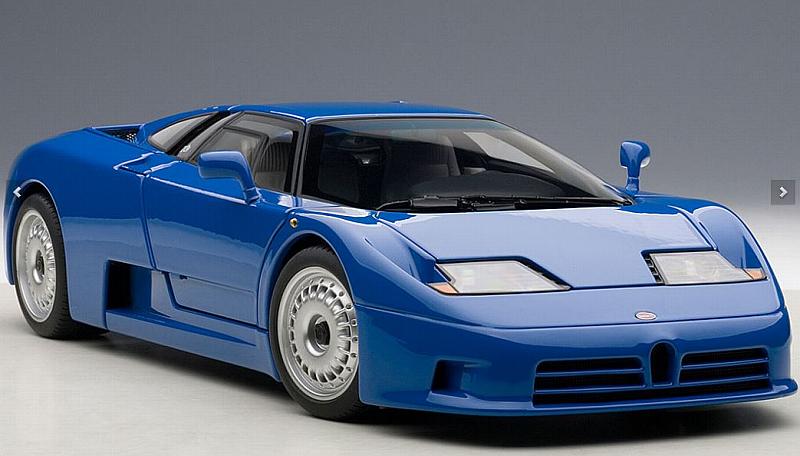 Bugatti EB110 GT 1995 (Blue) by auto-art