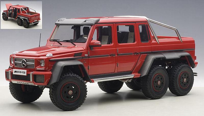 Mercedes G63 AMG 6x6 2013 (Red) by auto-art