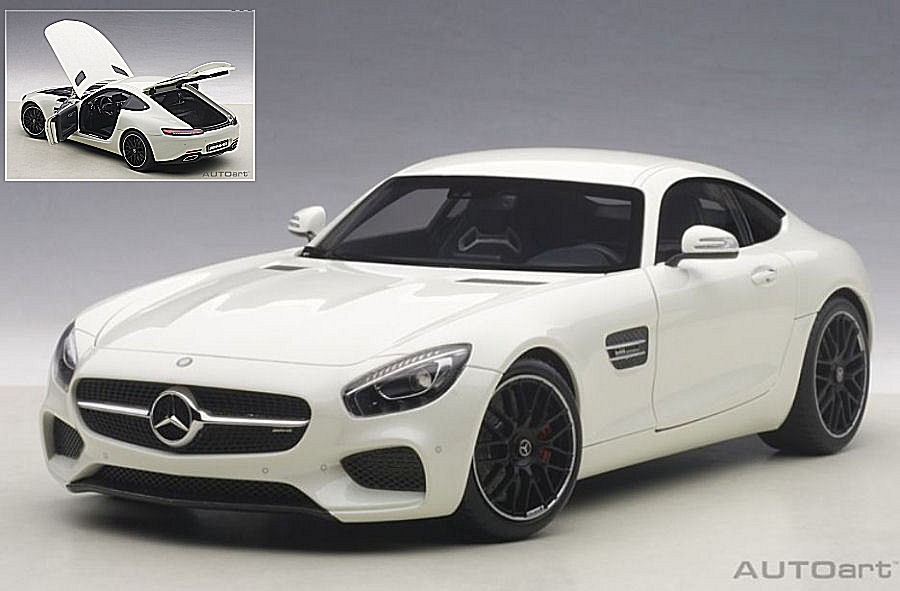 Mercedes AMG GT S 2016 (White) by auto-art