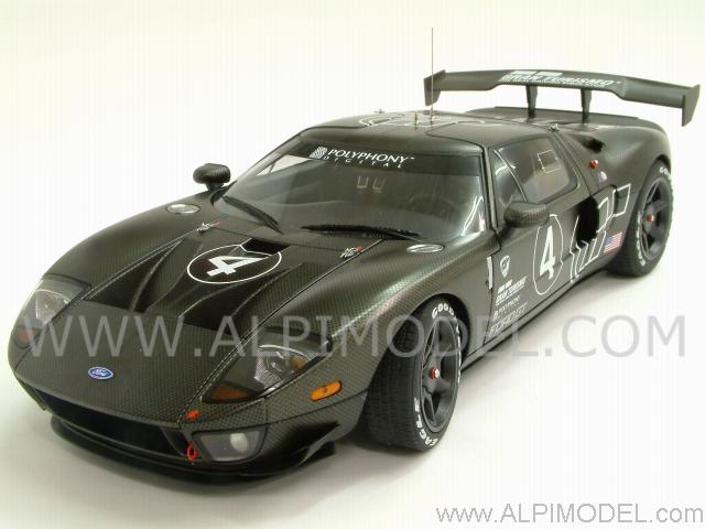 Ford GT LM Spec II Test Car 2005 (Carbon Fiber Black) by auto-art