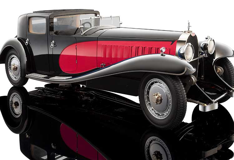 Bugatti Royale Coupe de Ville 1931 (Red)  HIGH-END 1/18 SCALE by bauer