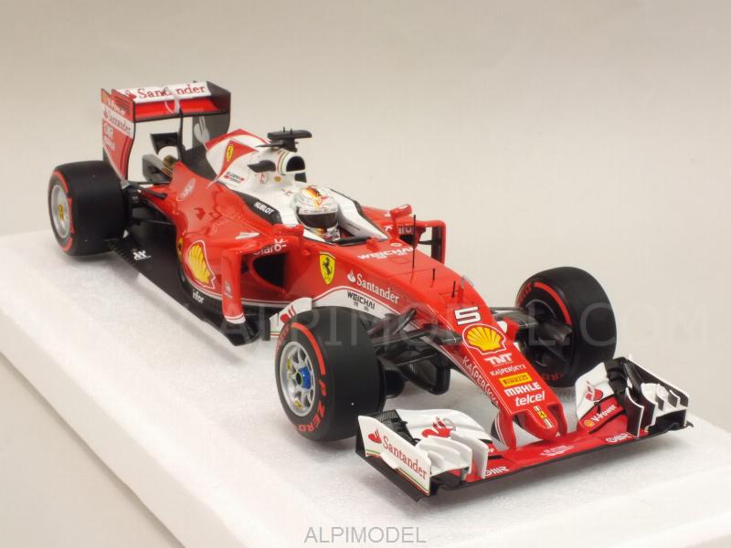 Ferrari SF16-H #5 GP China 2016 Sebastian Vettel  (metal diecast) - bbr