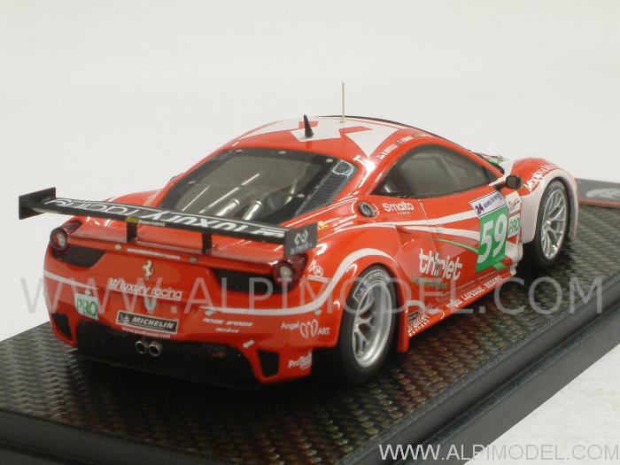 Ferrari 458 Italia GT2 #59 Le Mans 2011 Ortelli - Makowiecki - Melo (Limited Edition 80pcs.) - bbr