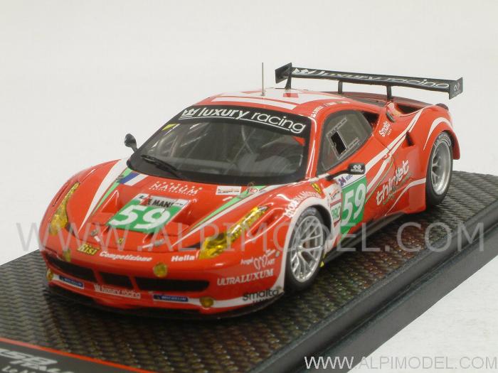 Ferrari 458 Italia GT2 #59 Le Mans 2011 Ortelli - Makowiecki - Melo (Limited Edition 80pcs.) by bbr