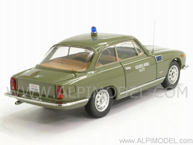 Alfa Romeo 2000 Sprint Polizia 'Squadra Mobile 777' - bang