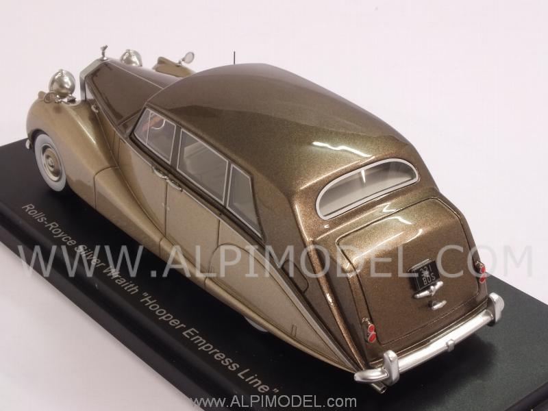 Rolls Royce Silver Wraith Hooper Empress Line (Gold Metallic) - best-of-show