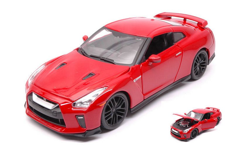 Nissan GT-R 2017 (Red) by burago
