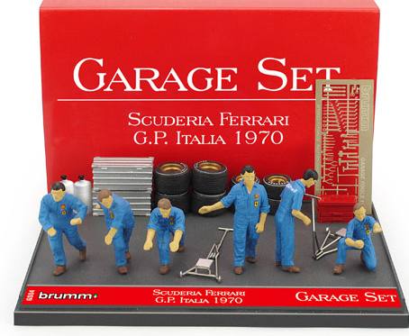 Garage Set Scuderia Ferrari GP Italy 1970 by brumm