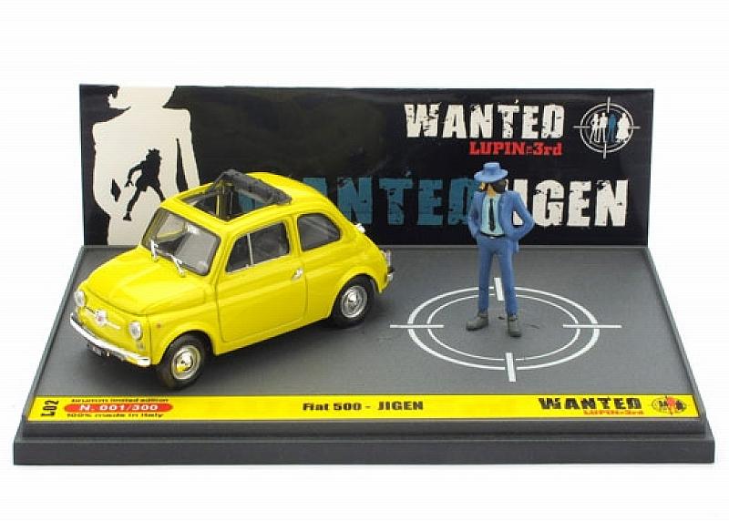 Fiat 500F Lupin III Wanted Jigen by brumm