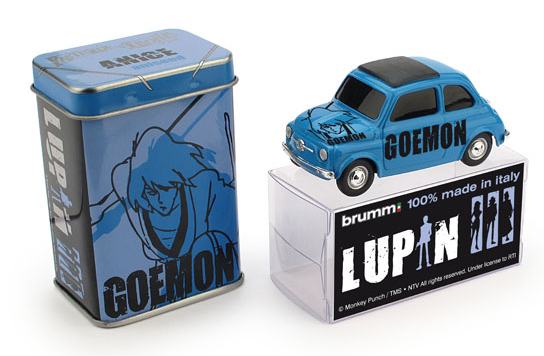 Fiat 500 Brums Lupin III - GOEMON + Caramelle Leone (Anice) by brumm