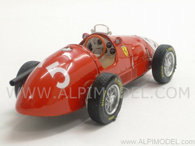 Ferrari 500 F2 GP Great Britain 1953 Winner Alberto Ascari (update model) - brumm