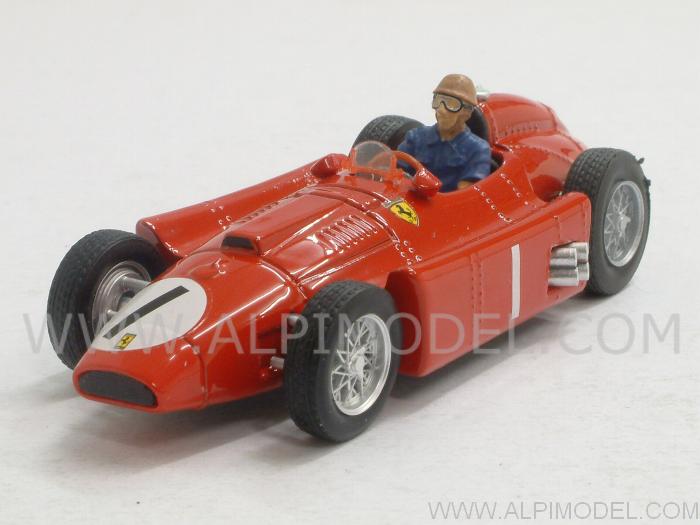 Ferrari D50 Winner British GP 1956 World Champion Juan Manuel Fangio (with driver/con pilota) by brumm