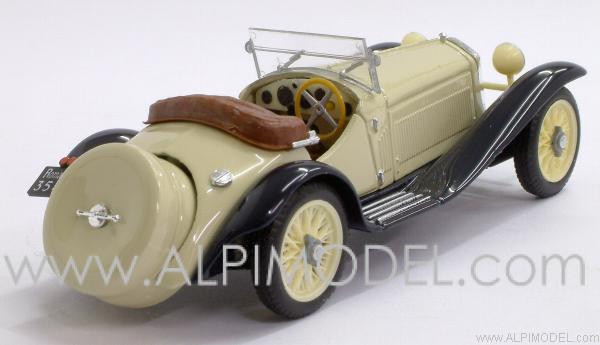 Alfa Romeo 2300 Stradale 1931 bicolore open (Cream/Dark Blue) - brumm