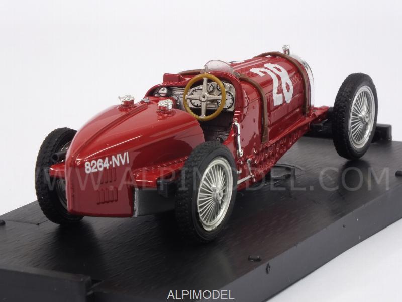 Bugatti type 59 #28 GP Monaco 1934 Tazio Nuvolari - brumm