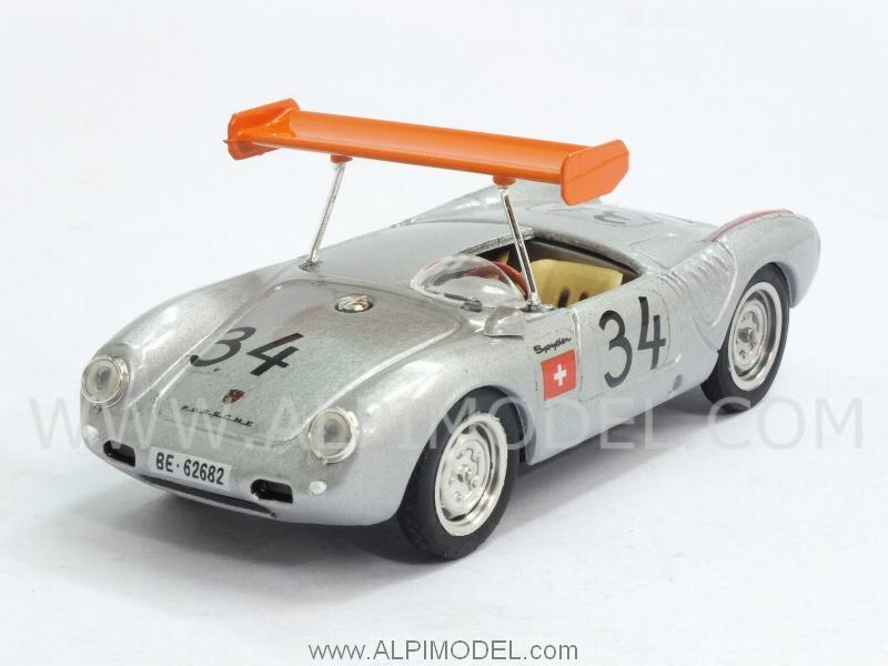 Porsche 550A RS Spyder #34 1000Km Nurburgring 1956 Michael May  Pierre May  (NEW update model) by brumm