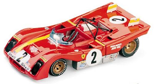 Ferrari 312 Pb N.2 Winner 6h Daytona 1972 Icks-andretti 1:43 by brumm