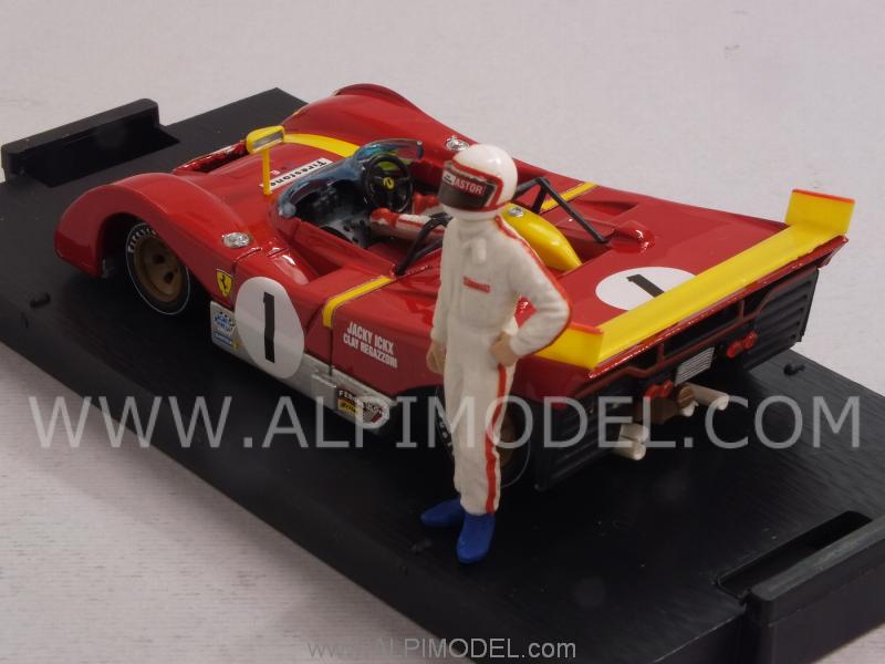 Ferrari 312 PB 1000Km Monza 1972 Ickx - Regazzoni (con 2 piloti/with 2 drivers) - brumm