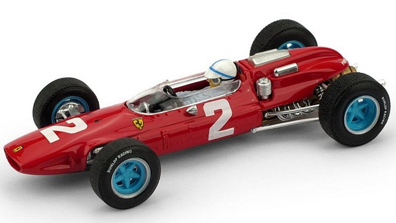 Ferrari 158 F1 #2 Winner GP Italy 1964 World Champion John Surtees (with driver/con pilota) by brumm