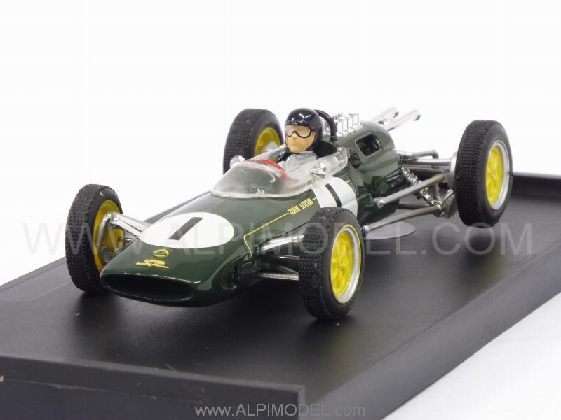 Lotus 25 #1 Winner GP Belgium Spa 1963 World Champion Jim Clark (with driver) NEW 2016 by brumm