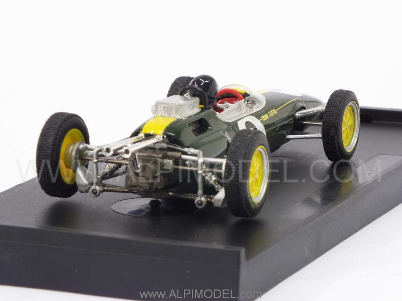 Lotus 25 #8 Winner GP Italy 1963 World Champion Jim Clark (with driver) NEW 2016 - brumm