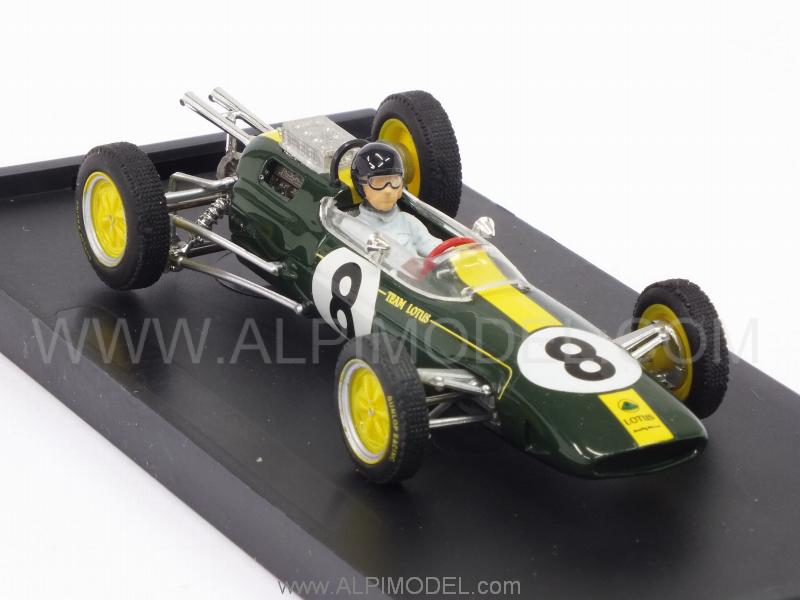 Lotus 25 #8 Winner GP Italy 1963 World Champion Jim Clark (with driver) NEW 2016 - brumm