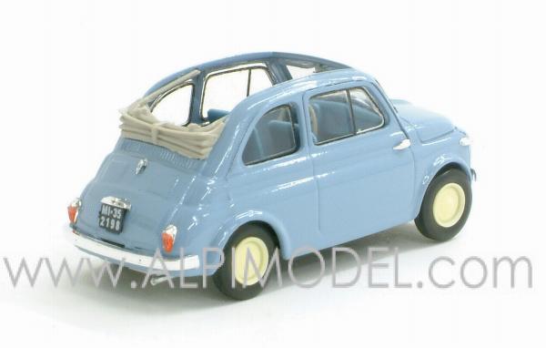Fiat Nuova 500 Economica open 1957 (Celeste) - brumm