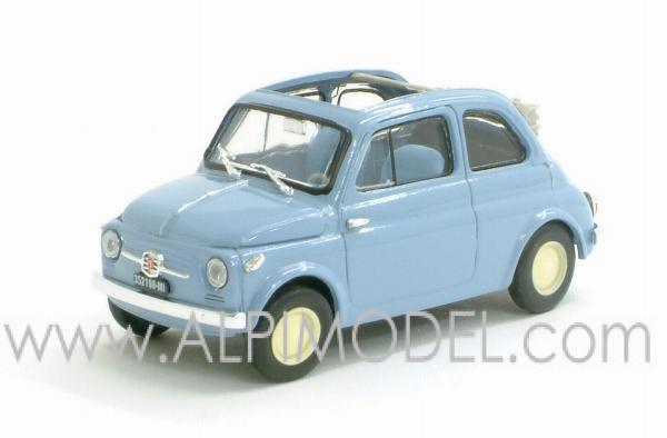 Fiat Nuova 500 Economica open 1957 (Celeste) by brumm