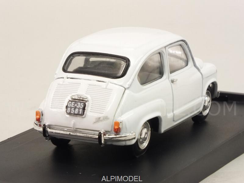 Fiat 600D Berlina 1965 (Bianco)  (update model) - brumm