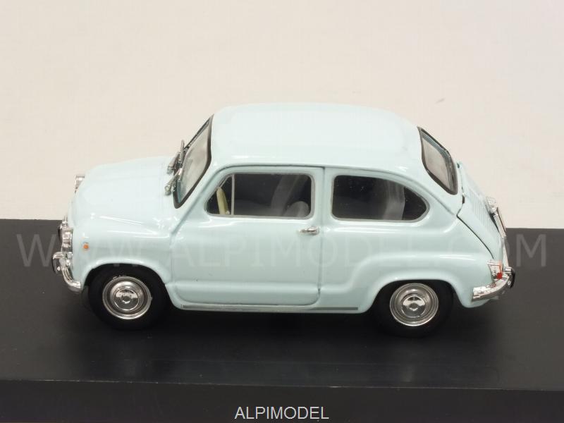 Fiat 600D Berlina 1965 (Azzurro Acquamarina) (update model) - brumm