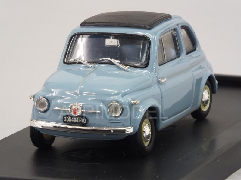 Fiat Nuova 500 Tetto Apribile open 1959 (Celeste Medio) by brumm