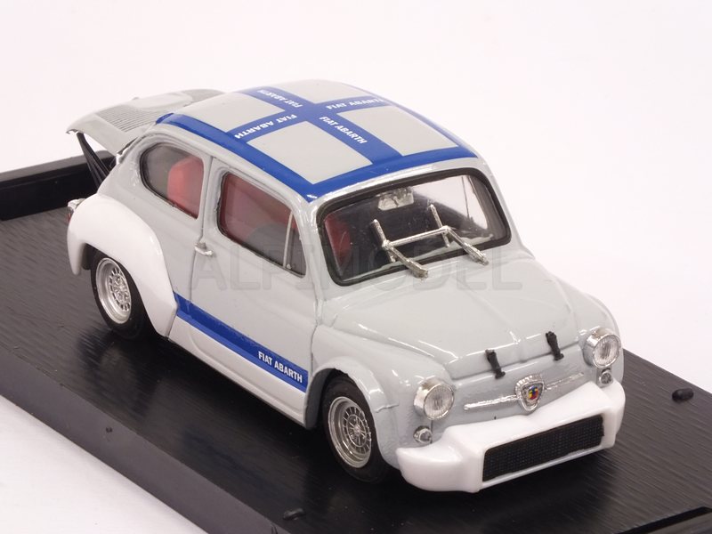 Fiat Abarth 1000 Gr.2/70 Presentazione Ufficiale 1970 (Grey/Blue) - brumm