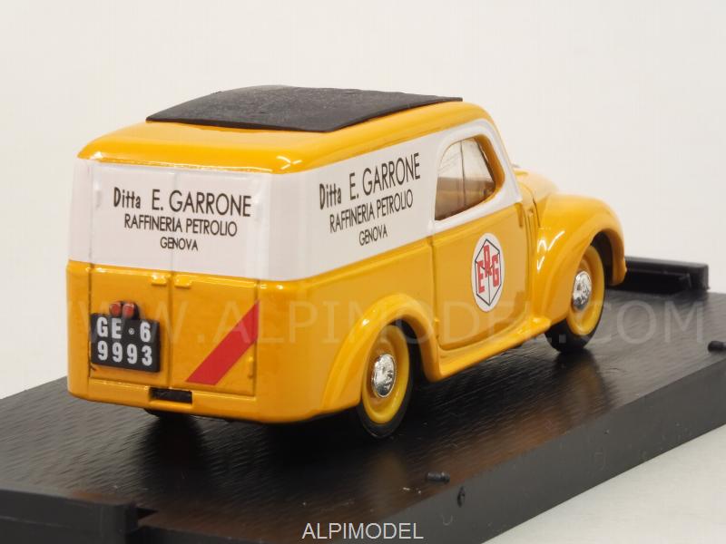 Fiat 500C Furgone 1950 E.R.G. Ditta E.Garrone Raffineria Petrolio -  Genova - brumm