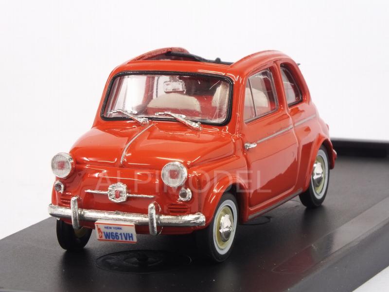 Fiat Nuova 500 America open 1958 (Red) by brumm