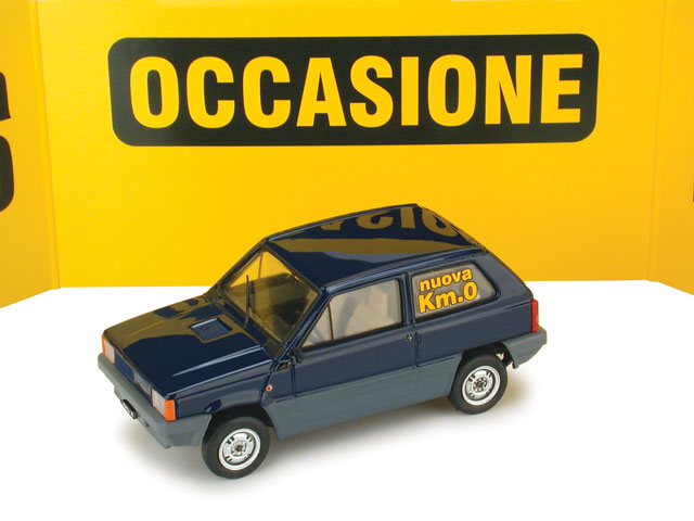 Fiat Panda 30 Prima Serie 1980 'Occasione Km.0' (Blu Smalto) by brumm