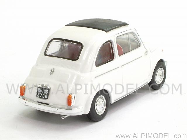 Fiat Nuova 500D Chiusa 1960 (Bianco) - brumm