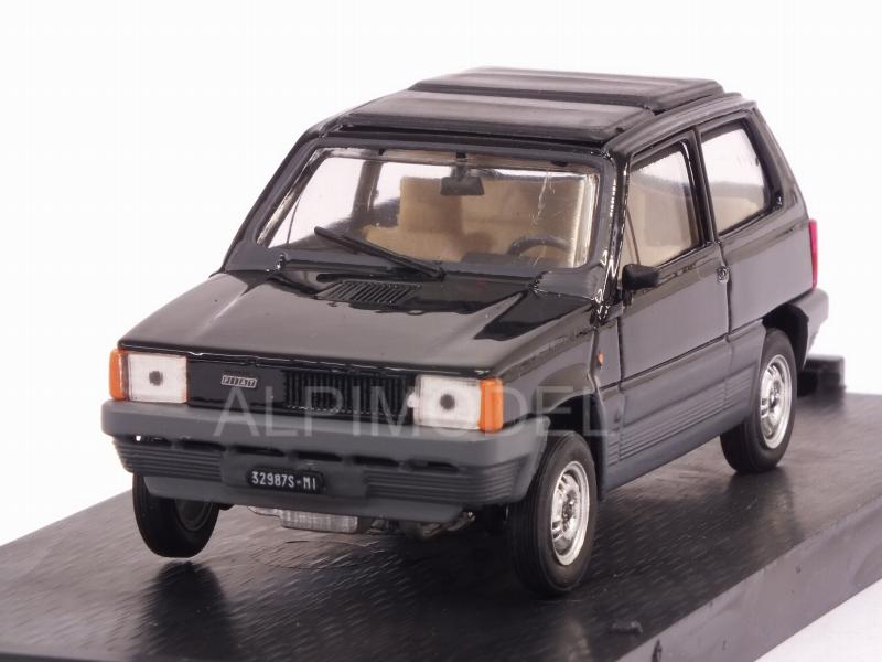 Fiat Panda 45  'Tetto Apribile' 1981 chiusa  (Nero Luxor) by brumm