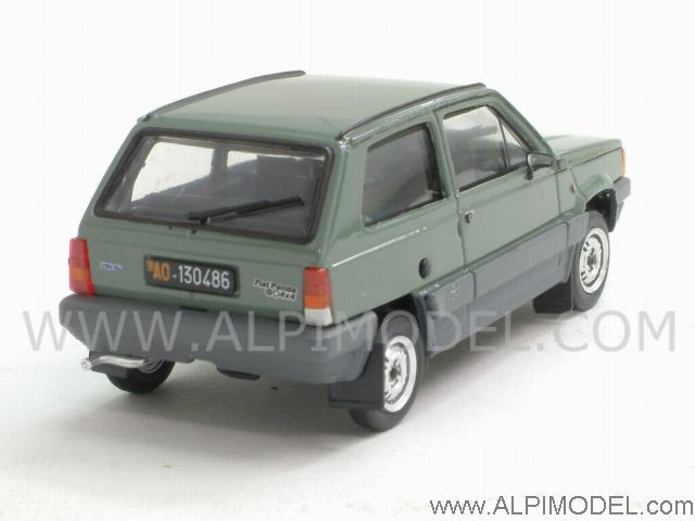 Fiat Panda 4x4 1983 (Verde Alpi)(with transmission details) - brumm